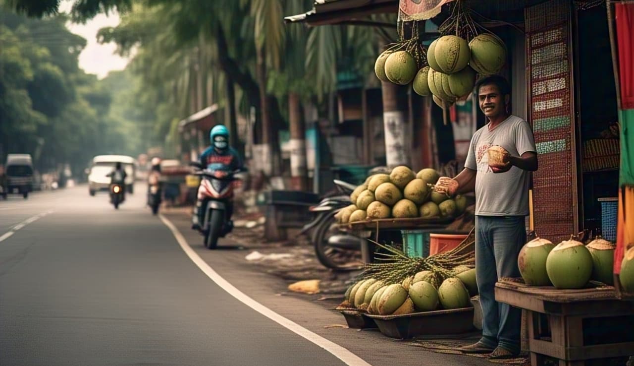 coconut-seller
